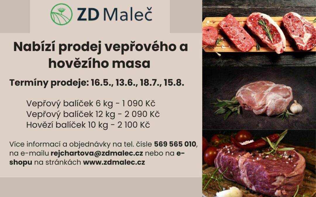 Vepřové a hovězí balíčky